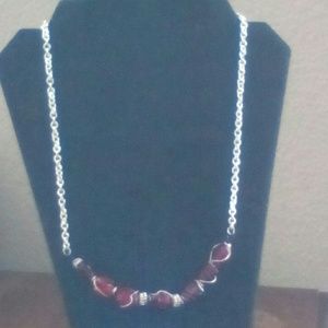 Gorgeous Bead and Chain Necklace (NWOT)